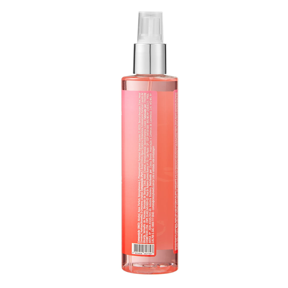 Body Splash Eu Sou Confiante Petúnia Perfume Corporal