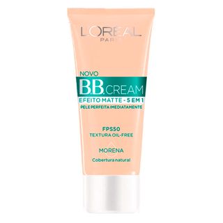 Base Bb Cream L'oréal Paris - Efeito Matte Fps 50 Morena