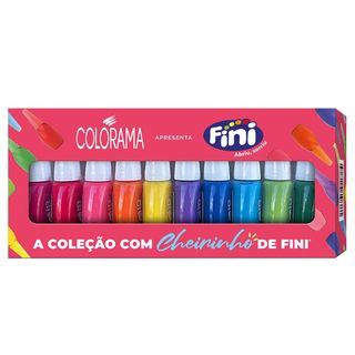 Esmalte Cremoso Colorama Coleção Fini – 10 Cores - Kit Menor preço em Esmalte Cremoso Colorama Coleção Fini – 10 Cores - Kit