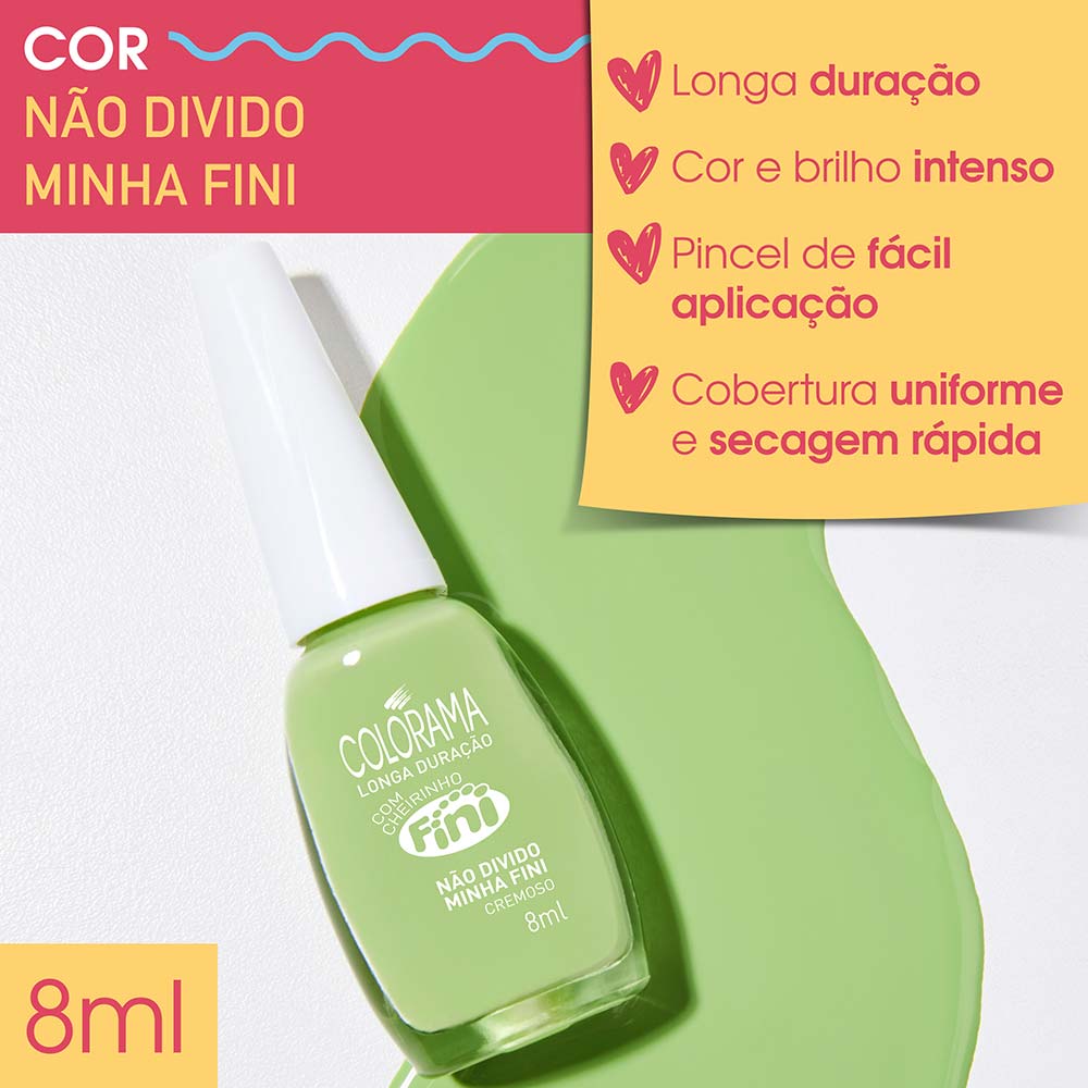 Esmalte Cremoso Colorama Coleção Fini