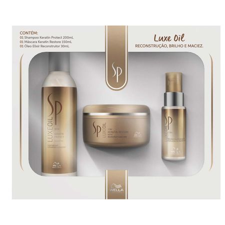 Wella-System-Professional-Luxe-Oil-Triplo-Kit-–-Shampoo-+-Máscara-+-Óleo-Kit--1