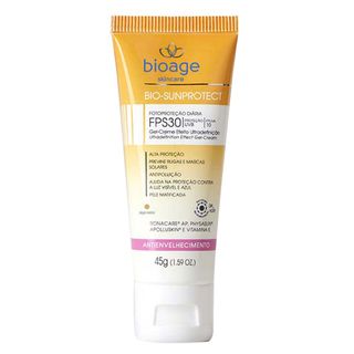 Protetor Solar Facial Anti Idade Bioage Bio-Sunprotect FPS 30 - 45g Menor preço em Protetor Solar Facial Anti Idade Bioage Bio-Sunprotect FPS 30 - 45g