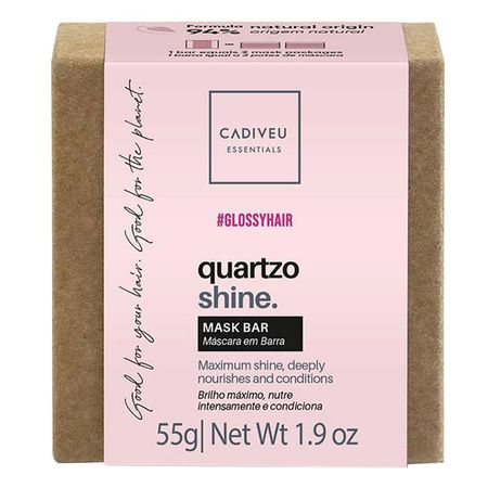 Cadiveu Essentials Quartzo Shine - Máscara de Tratamento em Barra 55g - 55g