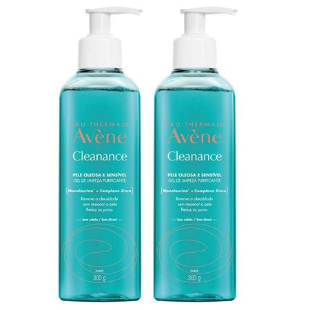 Avène-Cleanance-Kit-com-2-Unidades-–-Gel-de-Limpeza-Facial-–-300g-Kit--1