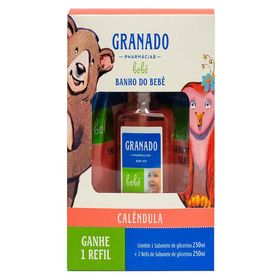 granado-banho-bebe-calendula-kit-sabonete-liquido-2-refis