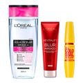 L’Oréal Paris + Maybelline Kit - Água Micelar Bifásica + Primer Blur Mágico + Máscara de Cílios Super Filme Kit