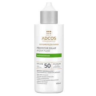 Protetor Solar Facial Adcos Aqua Fluid Antioleosidade FPS 50 - Incolor - 40ml Menor preço em Protetor Solar Facial Adcos Aqua Fluid Antioleosidade FPS 50 - Incolor - 40ml