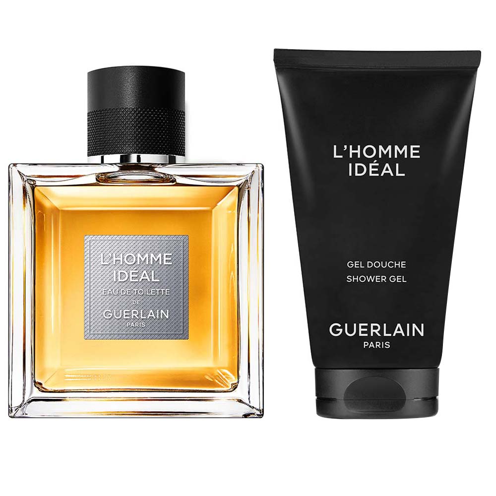 Coffret L'Homme Idéal Guerlain Kit + Perfume Masculino EDT + Gel