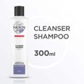 Nioxin Sistema 5 - Shampoo Contra Afinamento Capilar 300ml