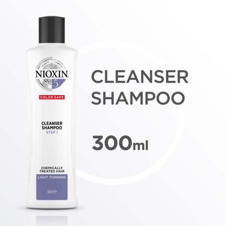 Nioxin-Sistema-5---Shampoo-Contra-Afinamento-Capilar-300ml--2