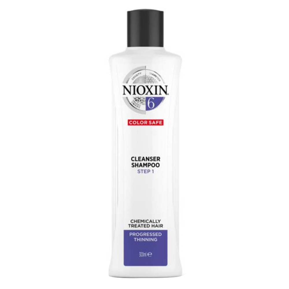 Nioxin Sistema 6 - Shampoo Contra Afinamento Capilar - 300ml