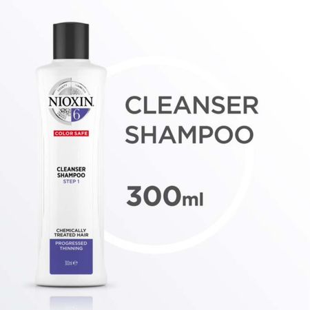 Nioxin-Sistema-6----Shampoo-Contra-Afinamento-Capilar-300ml--2