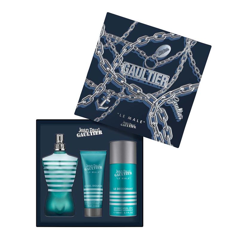 Kit Jean Paul Gaultier Le Male Perfume Masculino EDT Gel De
