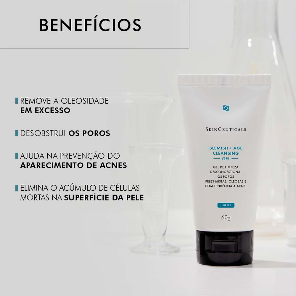 Sabonete Líquido Facial SkinCeuticals - Blemish Cleansing Gel