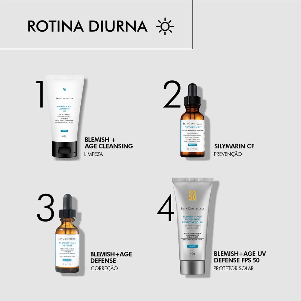 Sabonete Líquido Facial SkinCeuticals - Blemish Cleansing Gel
