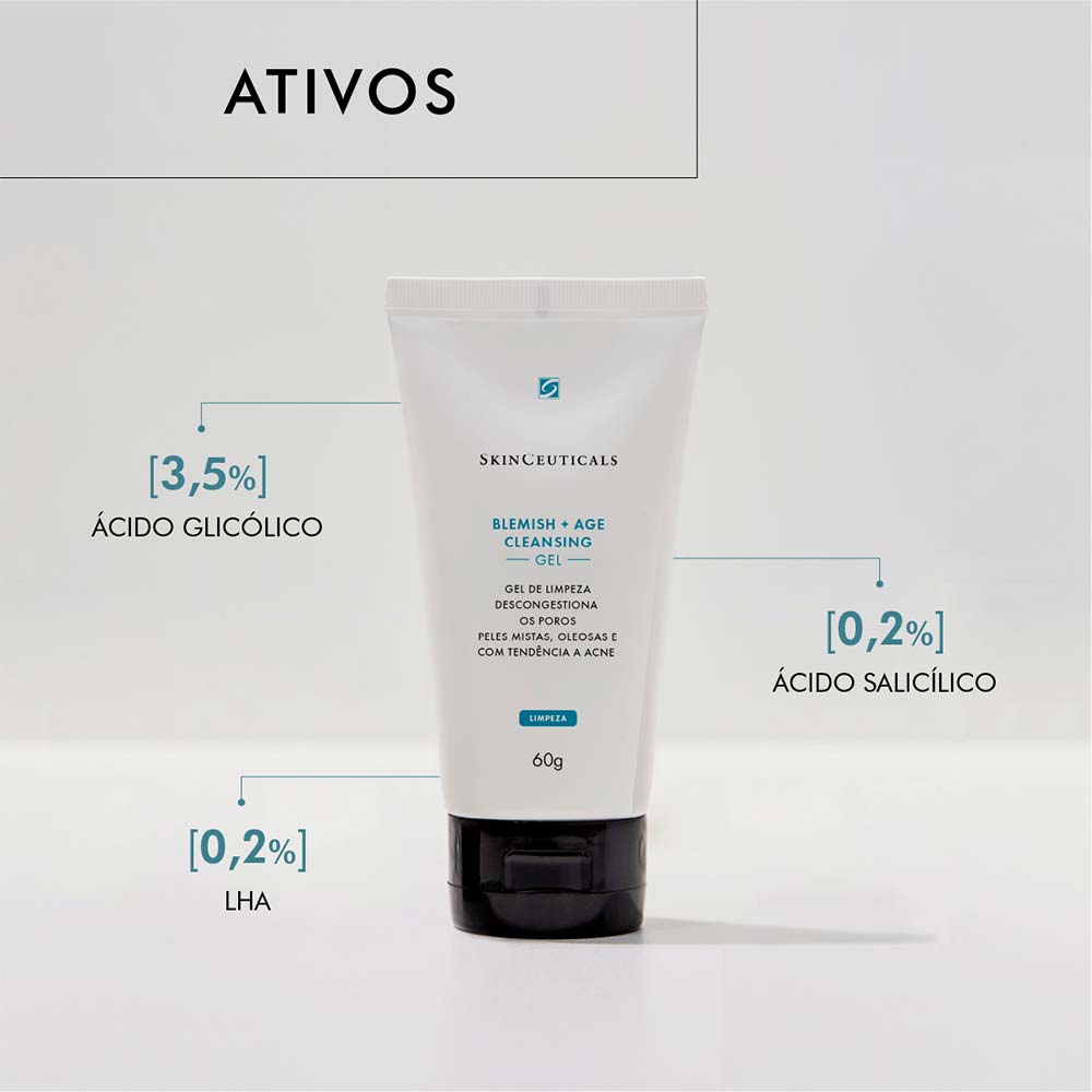 Sabonete Líquido Facial SkinCeuticals - Blemish Cleansing Gel