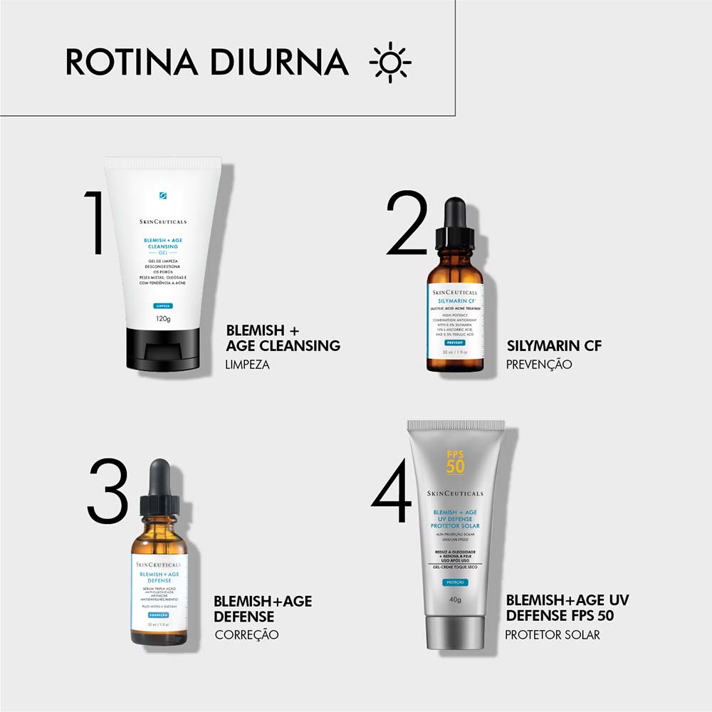 Sabonete Líquido Facial SkinCeuticals - Blemish Cleansing Gel