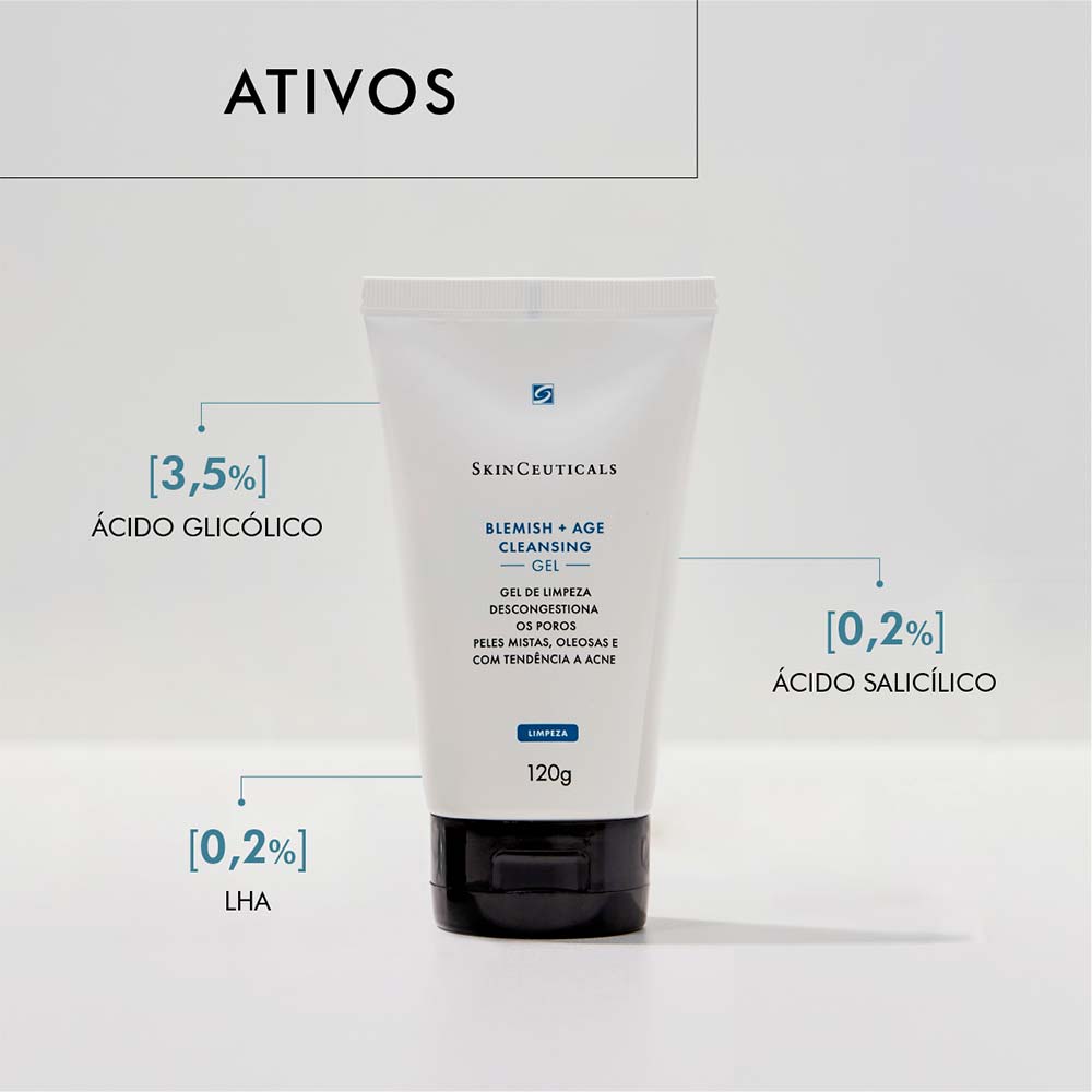 Sabonete Líquido Facial SkinCeuticals - Blemish Cleansing Gel
