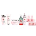 Kérastase Genesis Kit – Shampoo + Condicionador + Protetor Térmico + Máscara + 2 Séruns Kit