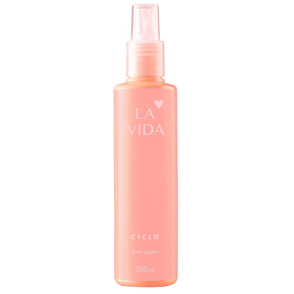 Body Splash A La Vida Ciclo Cosméticos Perfume Corporal