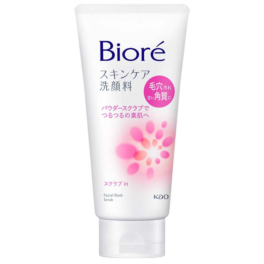 Sabonete Facial Esfoliante Bioré Skincare Facial Wash Scrub 130g