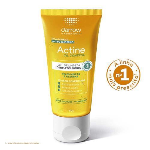 Actine Sabonete Líquido, pele oleosa a acneica, Darrow - 400ml, Darrow,  400Ml : : Beleza