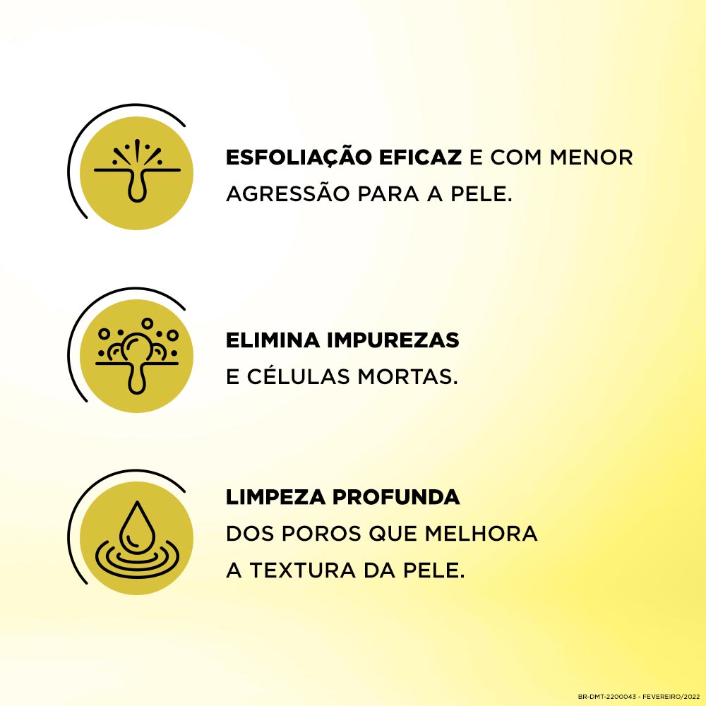 Sabonete Cremoso Esfoliante Facial para Todos os Tipos de Pele Dermotivin Scrub