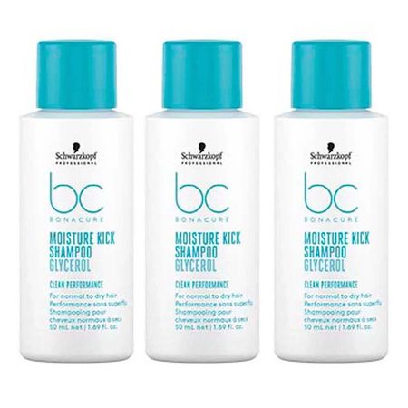 Schwarzkopf-BC-Clean-Performance-Moisture-Kick-Kit-Travel-Size---Com-3-Shampoos-Kit--1