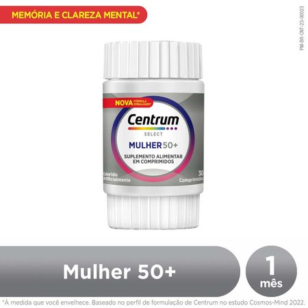 Suplemento-Alimentar-Centrum-Multivitamínico-Select-Mulher-50+-30-Comprimidos--2