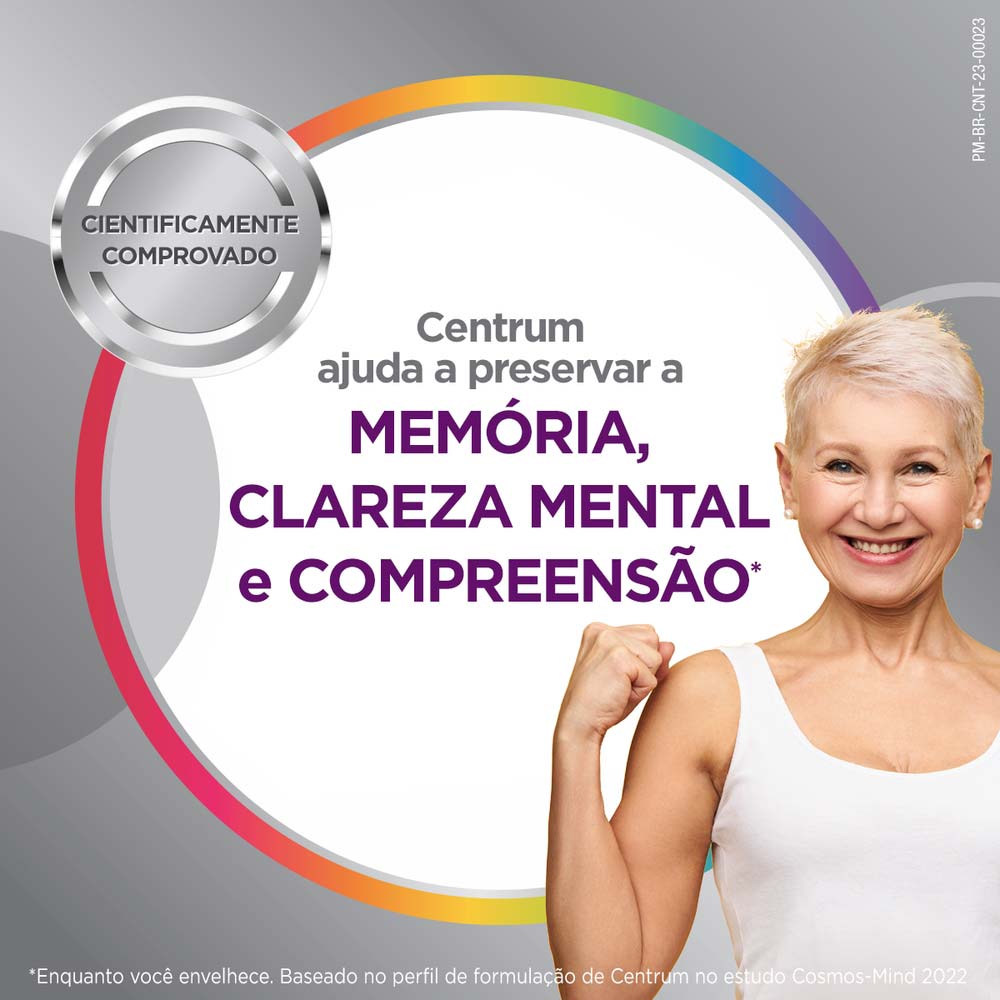 Suplemento Alimentar Centrum Multivitamínico Select Mulher 50+