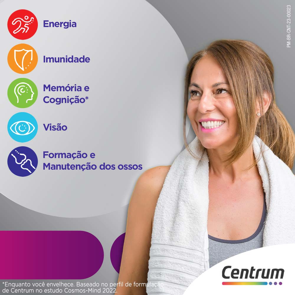 Suplemento Alimentar Centrum Multivitamínico Select Mulher 50+