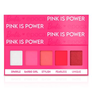 Paleta de Sombras Barbie By Época Pink Is Power Edição Limitada