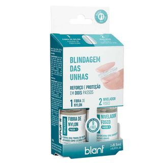 Blant Blindagem para Unhas Kit com 2 Bases Menor preço em Blant Blindagem para Unhas Kit com 2 Bases