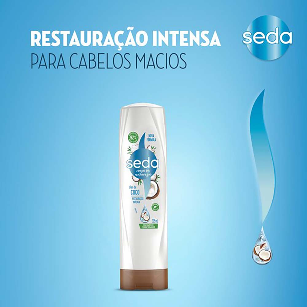 Seda Joias da Natureza Condicionador Restauração Intensa
