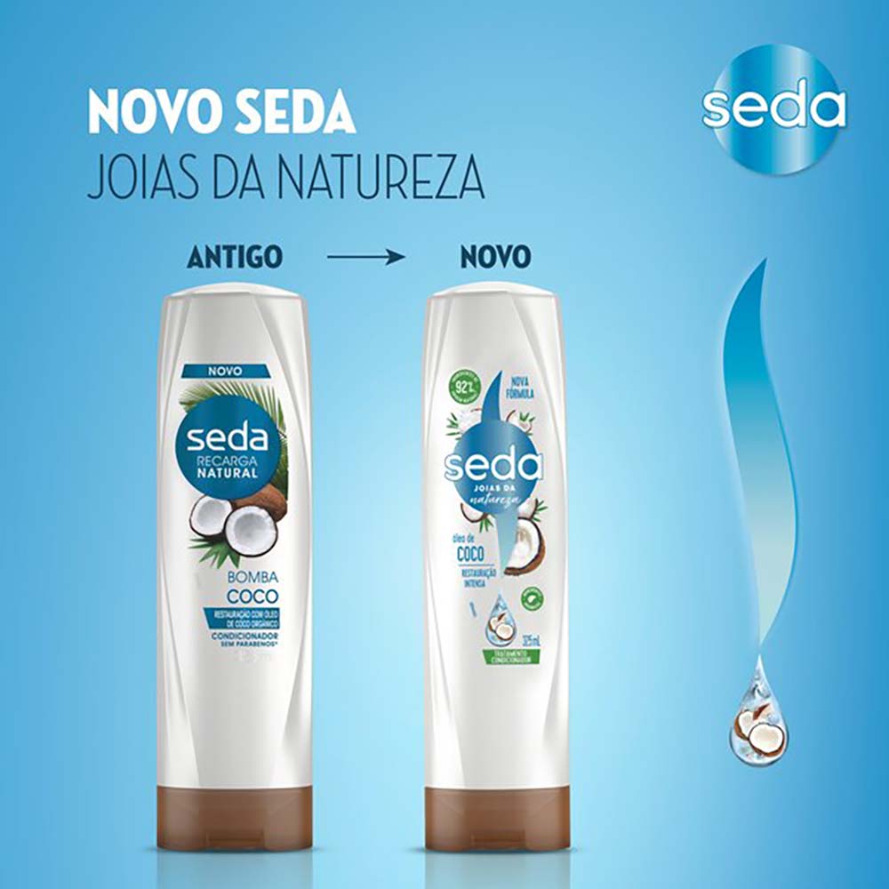 Seda Joias da Natureza Condicionador Restauração Intensa
