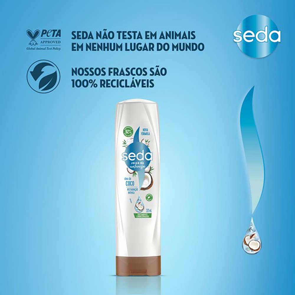 Seda Joias da Natureza Condicionador Restauração Intensa