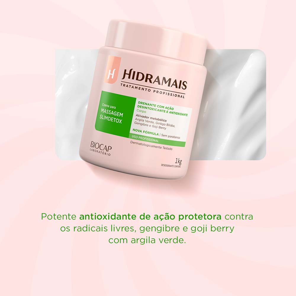 Creme Slim Detox Hidramais - Época Cosméticos