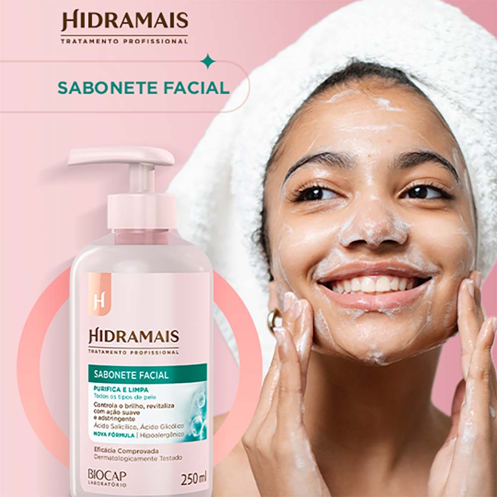 Sabonete Purificante Facial Hidramais