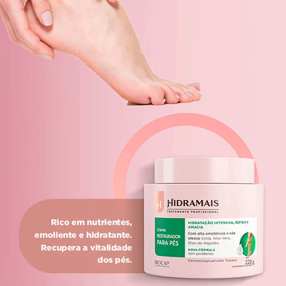 Creme Restaurador para os Pés Hidramais