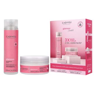 Cadiveu Professional Glamour Essentials Kit - Shampoo + Máscara Menor preço em Cadiveu Professional Glamour Essentials Kit - Shampoo + Máscara