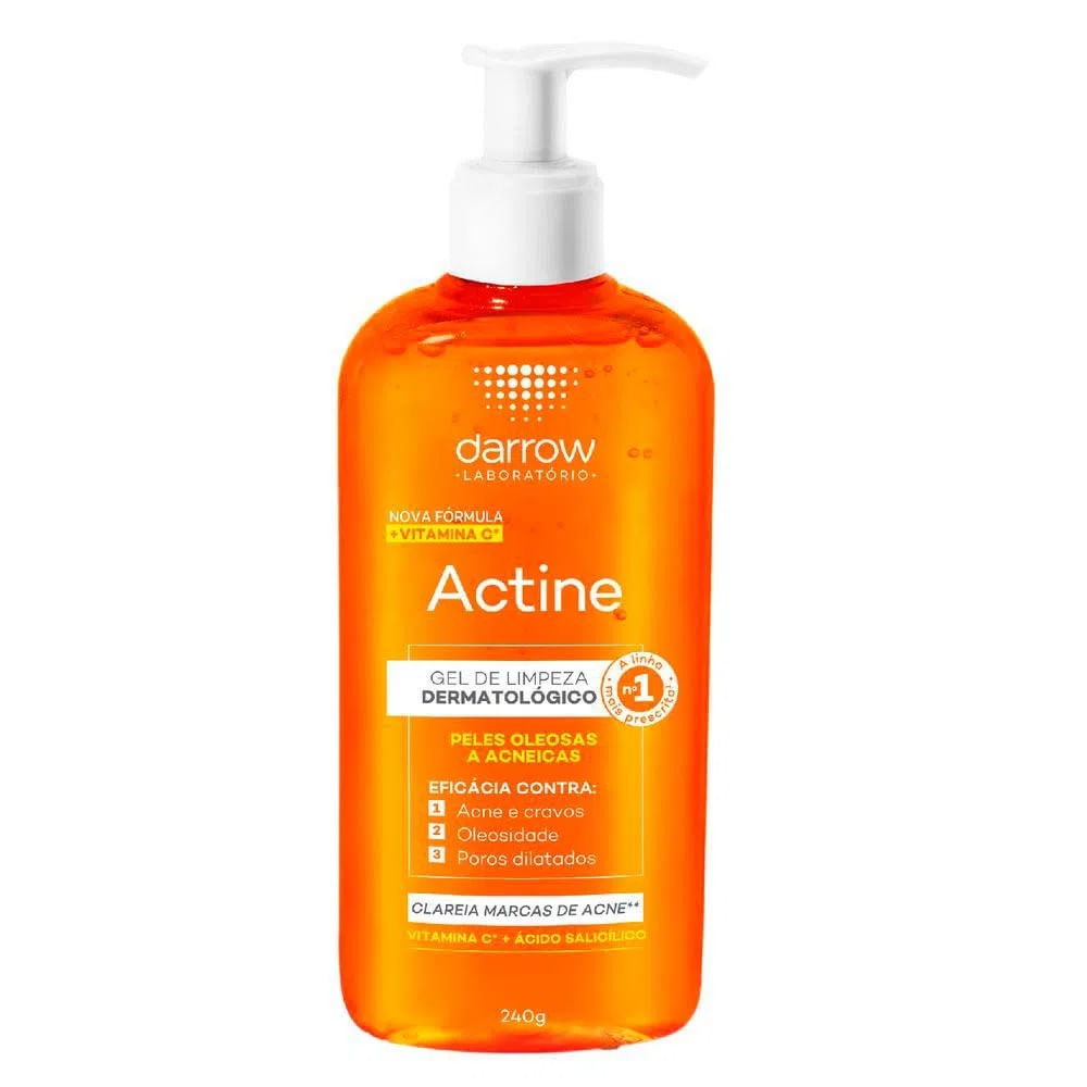 Darrow Actine Vitamina C Kit com 2 unidades - Gel de Limpeza