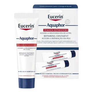 Creme Reparador Intensivo Eucerin Aquaphor Duo Pack - 2x10ml Menor preço em Creme Reparador Intensivo Eucerin Aquaphor Duo Pack - 2x10ml