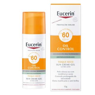 Menor preço em Protetor Solar Facial Eucerin - Sun Gel-Creme Oil Control FPS 60 - 52g