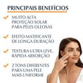 Protetor Solar Eucerin Sun Oil Control Creme Facial Tinted FPS 70 Médio