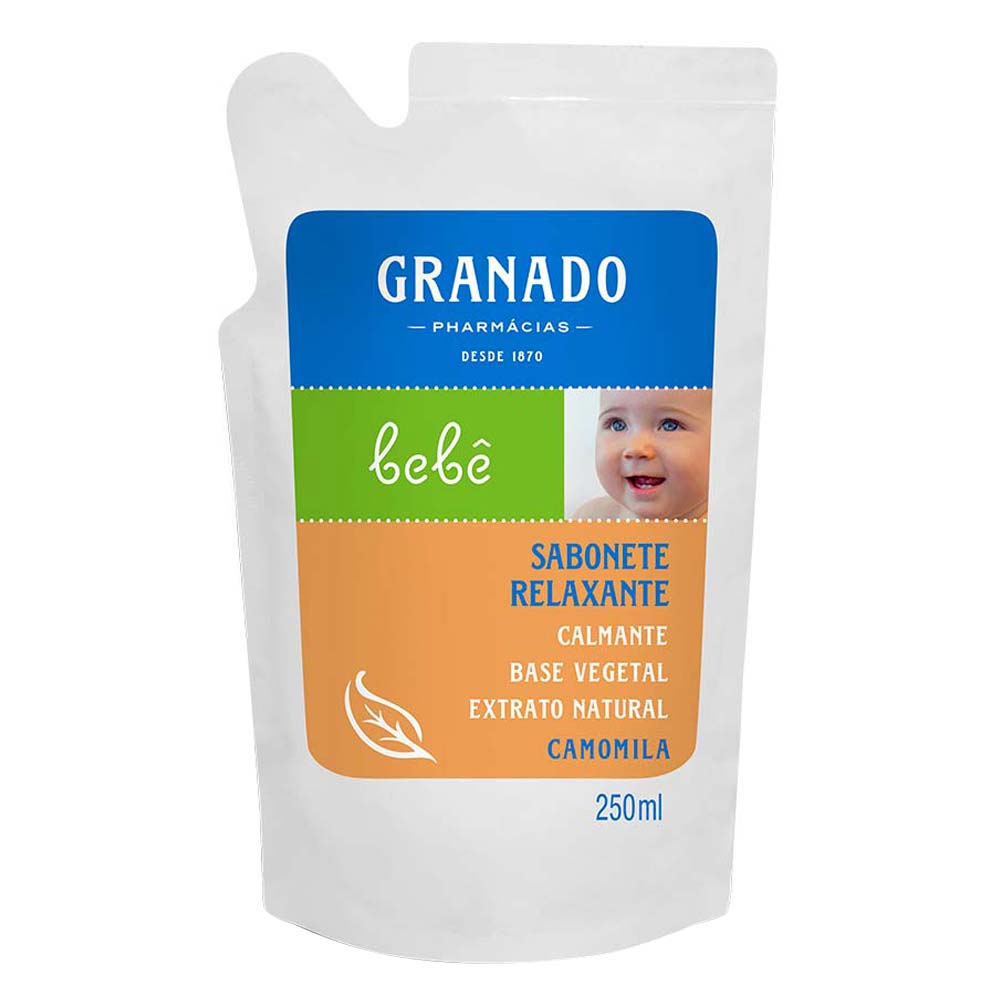 Refil Sabonete Líquido Granado Bebê Camomila