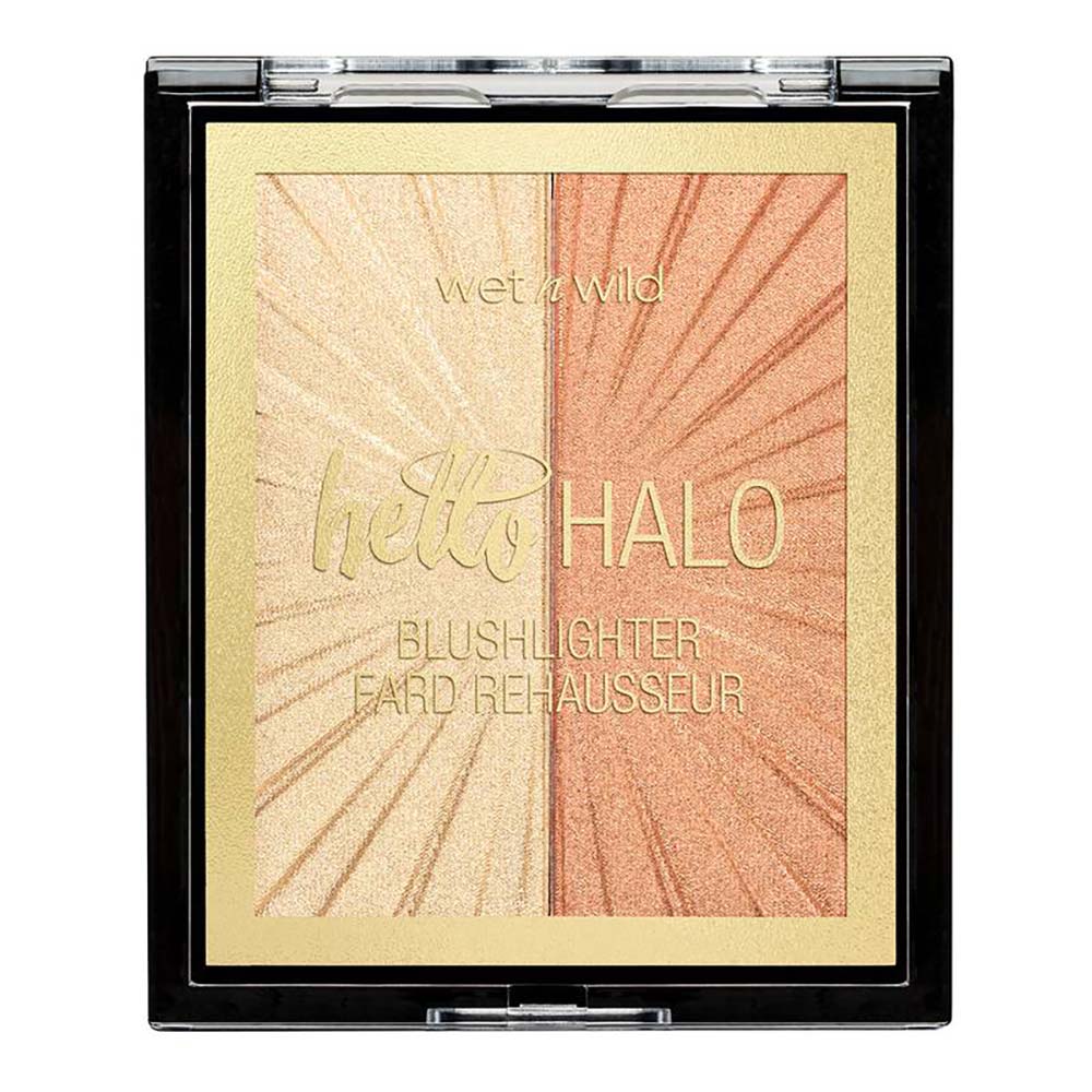 Blush e Iluminador em Pó Compacto wet n wild - MegaGlo Halo