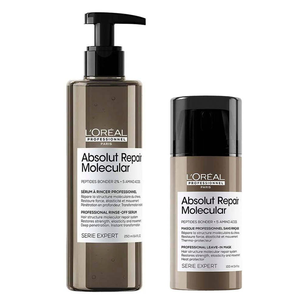 L'Oreal Professionnel Absolut Repair Molecular Kit – Leave-in + Sérum