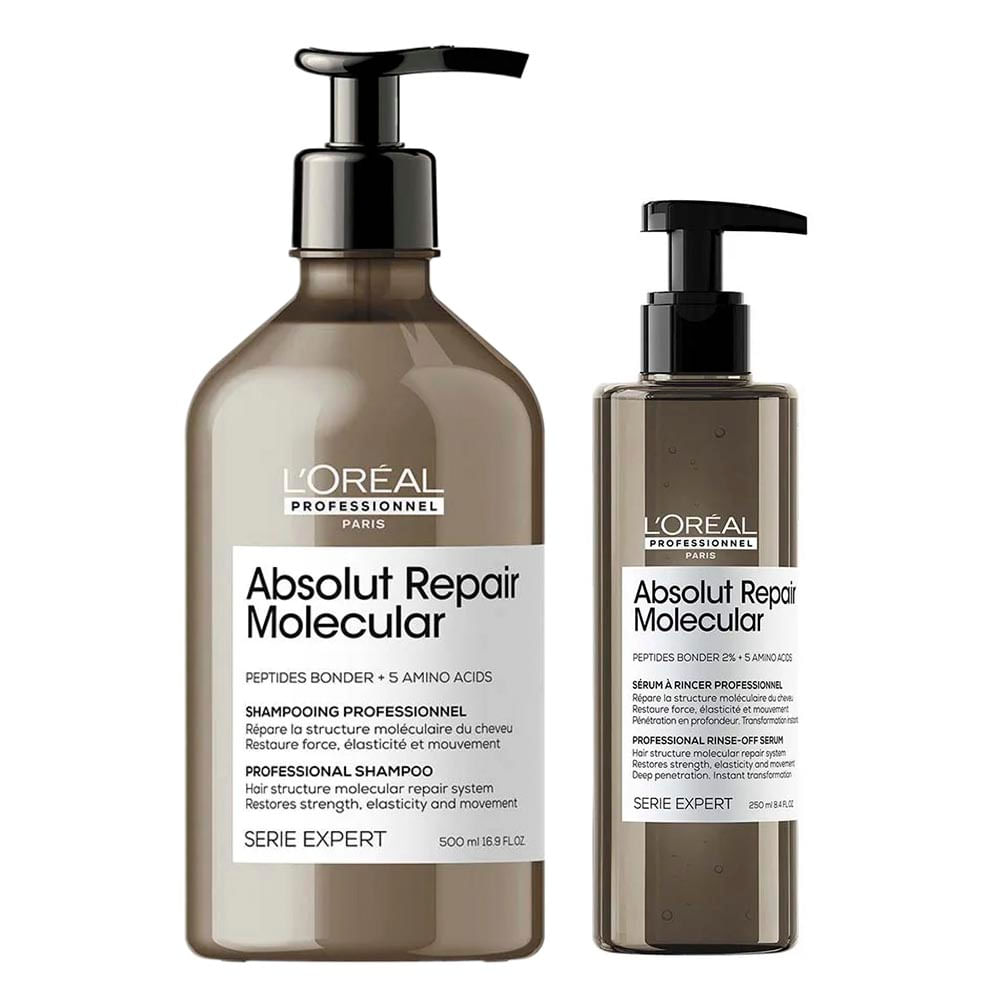 L'Oreal Professionnel Absolut Repair Molecular Kit – Sérum + Shampoo