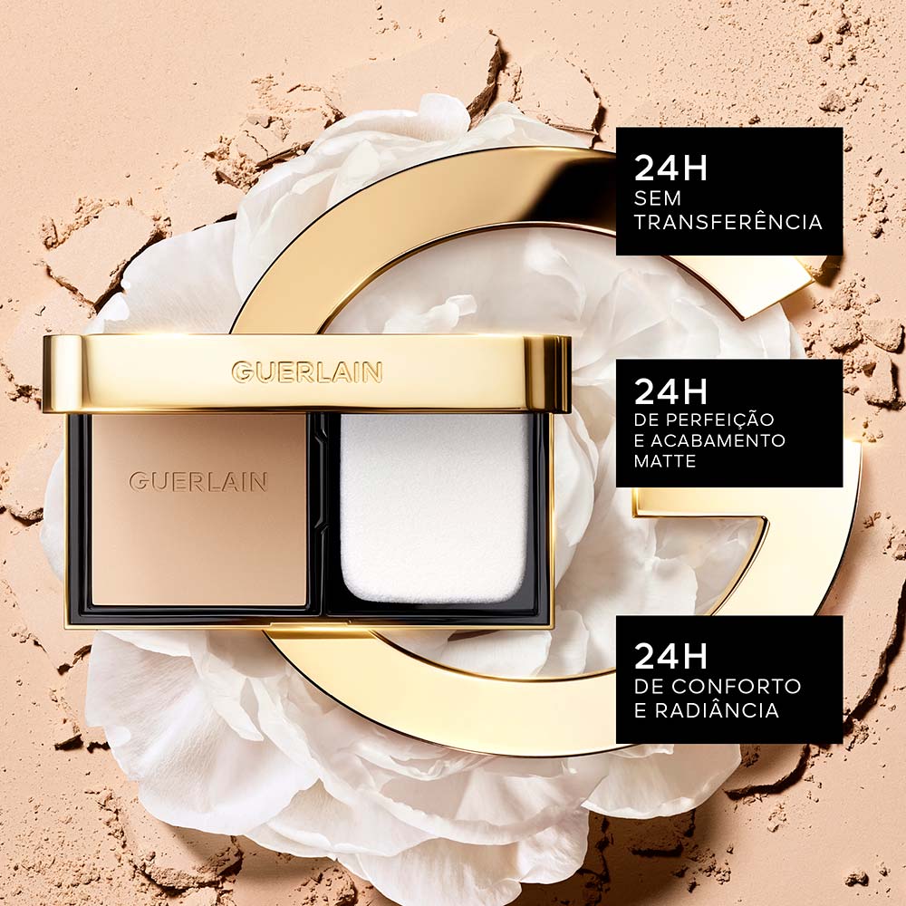 Base Compacta Guerlain - Parure Gold Skin Control