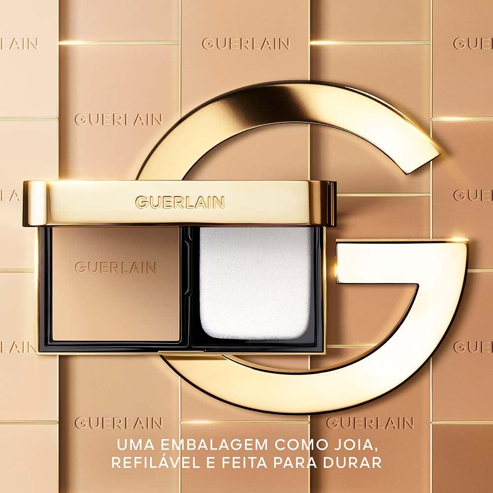 Base Compacta Guerlain - Parure Gold Skin Control
